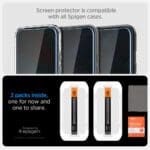 Spigen Glas.Tr ”Ez Fit” 2-Pack Privacy Google Pixel 9 Pro XL