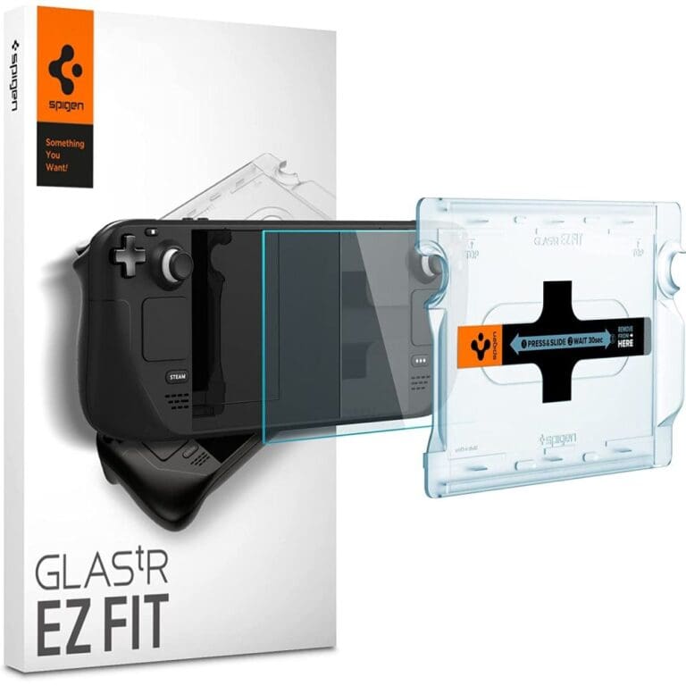 Spigen Glas.Tr ”Ez Fit” Steam Deck / Oled Clear