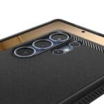 Spigen Rugged Armor Mag MagSafe Matte Black Samsung Galaxy S25 Ultra Tok