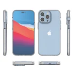 Spring Case Case For Silicone Cover With Frame Black iPhone 14 Pro Max Tok