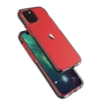 Spring Case Clear Tpu Gel Protective Cover With Colorful Frame For Dark Blue iPhone 13 Mini Tok