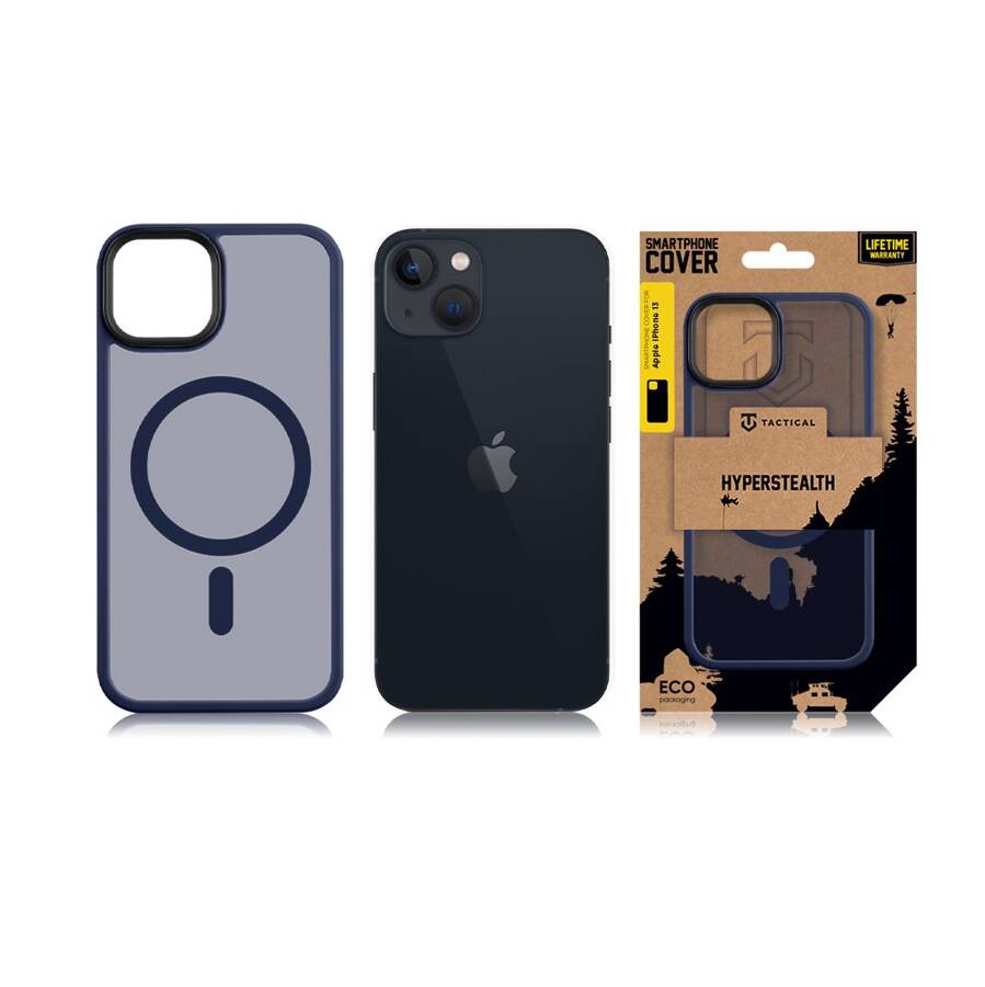 Tactical MagForce Hyperstealth Cover Deep Blue iPhone 13 Tok