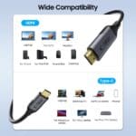 Tech-Protect Ultraboost Cable Type-C To Hdmi 2.0 4K 60Hz 180Cm Black