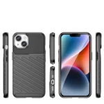 Thunder Case Armored Case Black iPhone 14 Tok