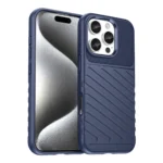 Thunder Silicone Case Blue iPhone 16 Pro Tok