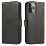Wallet Case With Stand For Magnet Case - Black iPhone 15 Pro Max Tok