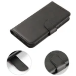 Wallet Case With Stand For Magnet Case - Black iPhone 15 Pro Max Tok