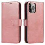 Wallet Case With Stand For Magnet Case - Pink iPhone 15 Pro Max Tok