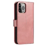 Wallet Case With Stand For Magnet Case - Pink iPhone 15 Pro Tok