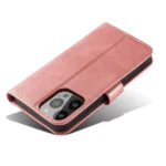 Wallet Case With Stand For Magnet Case - Pink iPhone 15 Pro Tok