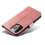 Wallet Case With Stand For Magnet Case - Pink iPhone 15 Pro Tok