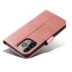 Wallet Case With Stand For Magnet Case - Pink iPhone 15 Tok