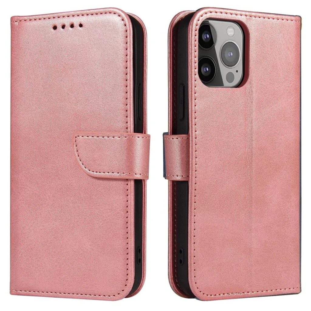 Wallet Case With Stand For Plus Magnet Case - Pink iPhone 15 Plus Tok