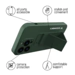 Wozinsky Kickstand Case Silicone Case With Stand For Pro Navy Blue iPhone 11 Pro Tok