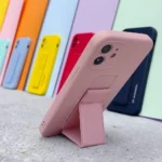 Wozinsky Kickstand Case Silicone Case With Stand For Pro Navy Blue iPhone 11 Pro Tok