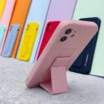 Wozinsky Kickstand Case Silicone Case With Stand For Red iPhone 13 Tok
