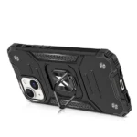 Wozinsky Ring Armor Plus Plus Ring Armor Case - Red iPhone 15 Plus Tok