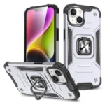 Wozinsky Ring Armor Plus Plus Ring Armor Case - Silver iPhone 15 Plus Tok