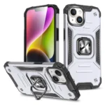 Wozinsky Ring Armor Plus Plus Ring Armor Case - Silver iPhone 15 Plus Tok