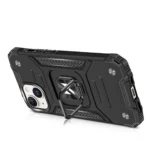 Wozinsky Ring Armor Plus Plus Ring Armor Case - Silver iPhone 15 Plus Tok