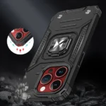 Wozinsky Ring Armor Ring Armor Case - Red iPhone 15 Pro Tok