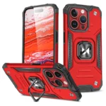 Wozinsky Ring Armor Ring Armor Case - Red iPhone 15 Pro Tok