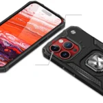 Wozinsky Ring Armor Ring Armor Case - Silver iPhone 15 Pro Max Tok