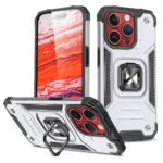 Wozinsky Ring Armor Ring Armor Case - Silver iPhone 15 Pro Max Tok