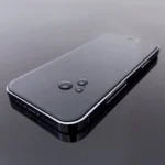 Wozinsky Super Durable Full Screen Tempered Glass With Frame Case Friendly Full Glue Black iPhone 15