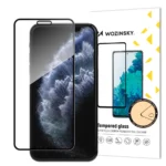 Wozinsky Super Tough Full Glue Tempered Glass Full Screen With Frame Case Friendly Apple Black iPhone 11 Pro/XS/X