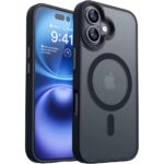 Frosted Magsafe BHcase Black iPhone 16 Tok