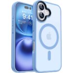 Frosted Magsafe BHcase Light Blue iPhone 16 Tok