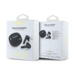 Guess Glossy Classic Logo TWS Wireless Headphones Black