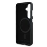 Karl Lagerfeld PU Saffiano Metal Logo and Frame Black Samsung Galaxy S25 Plus Tok