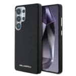 Karl Lagerfeld PU Saffiano Metal Logo and Frame Black Samsung Galaxy S25 Ultra Tok