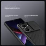 Nillkin CamShield PRO Black Xiaomi Poco X7 Pro 5G Tok