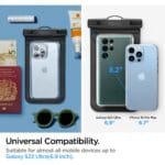Spigen A601 Universal Waterproof 2-Pack Black