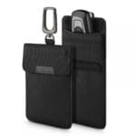 Spigen Faraday Cage Pouch Keyless Rfid Signal Blocker Black