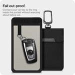 Spigen Faraday Cage Pouch Keyless Rfid Signal Blocker Black