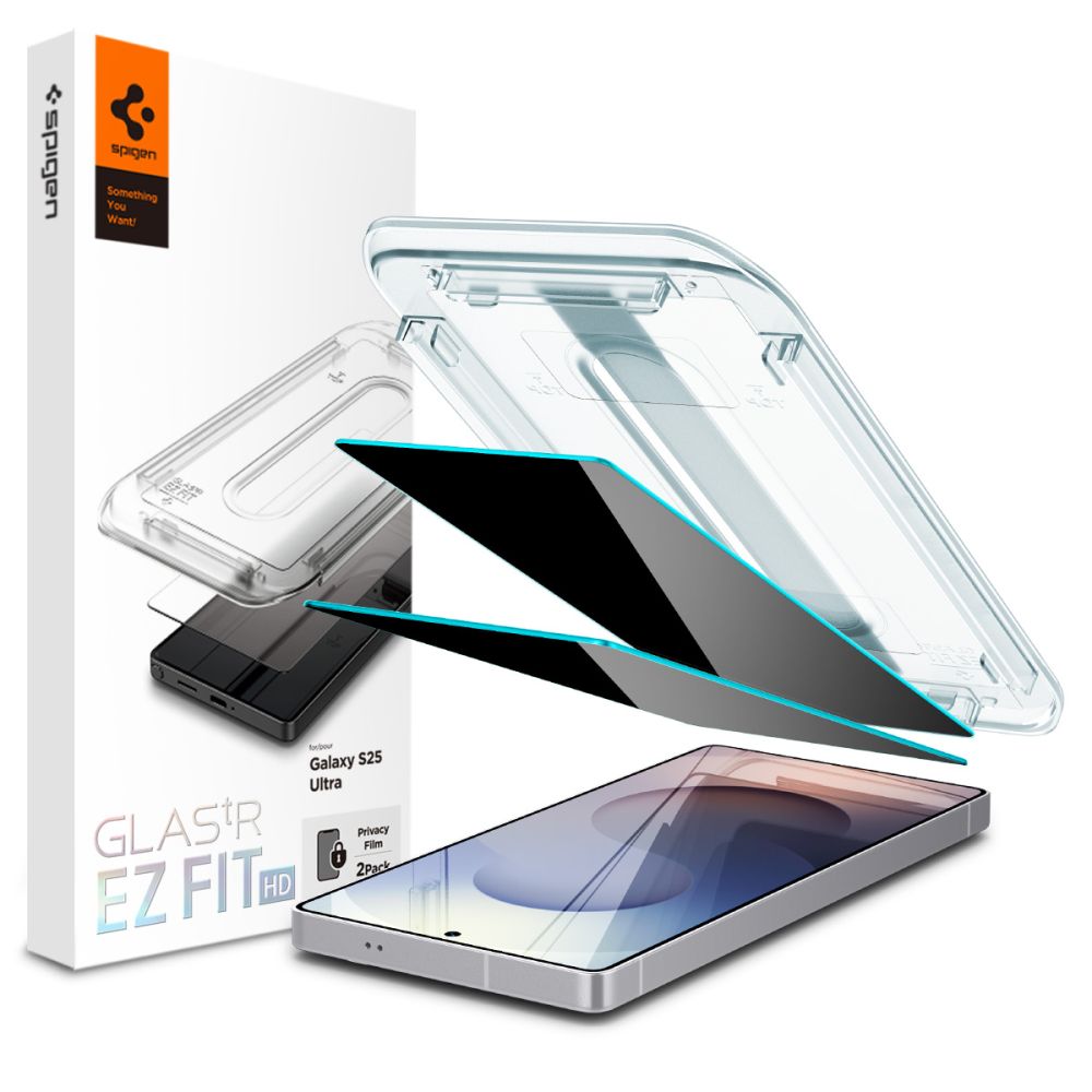 Spigen Glas.Tr ”Ez Fit” Hd 2-Pack Privacy Samsung Galaxy S25 Ultra