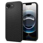 Spigen Liquid Air Matte Black iPhone 16e Tok