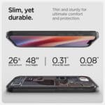 Spigen Ultra Hybrid Mag MagSafe Zero One Black iPhone 16e Tok