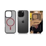 Tactical MagForce Hyperstealth 2.0 Black/Red iPhone 16 Pro Tok