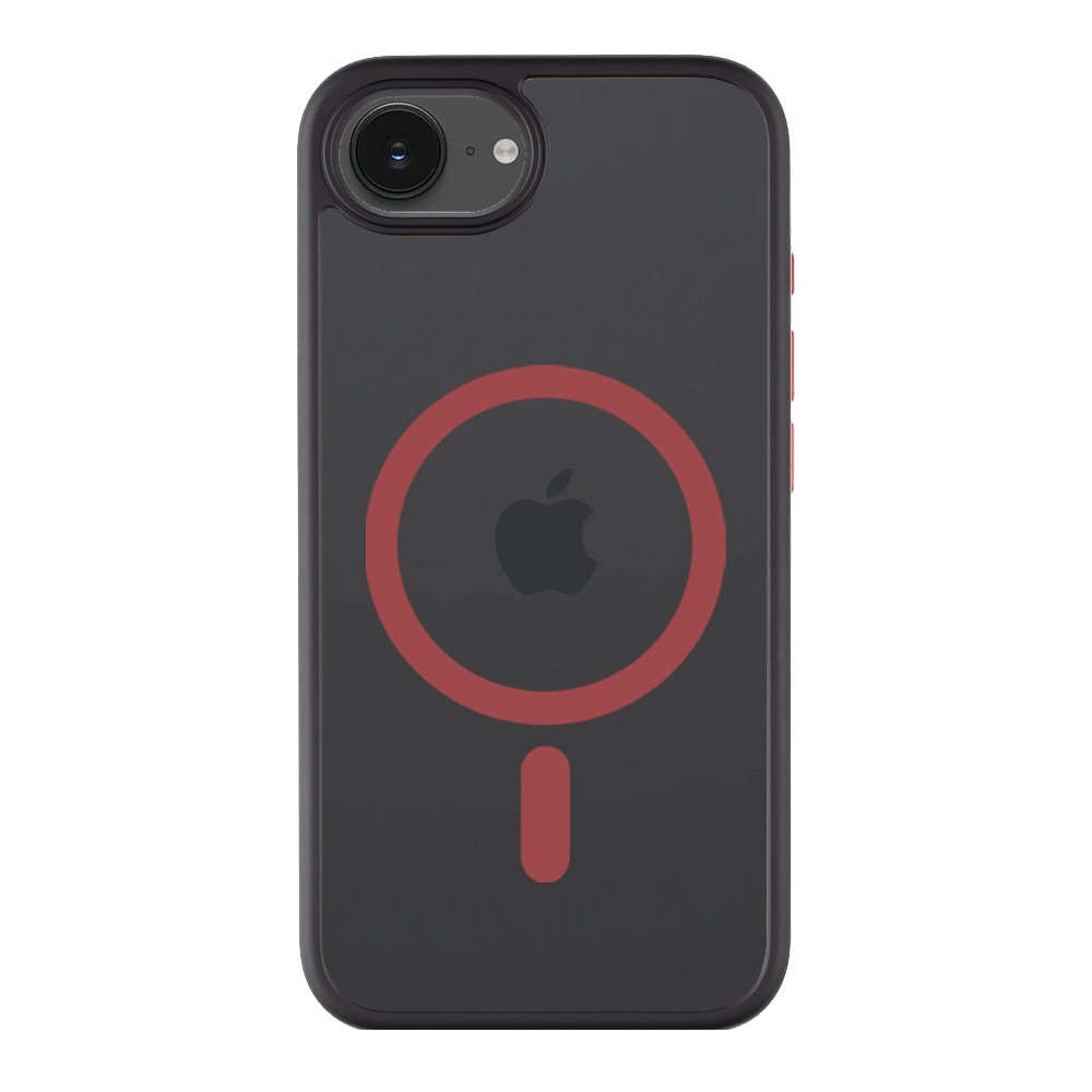 Tactical MagForce Hyperstealth 2.0 Black/Red iPhone 16e Tok