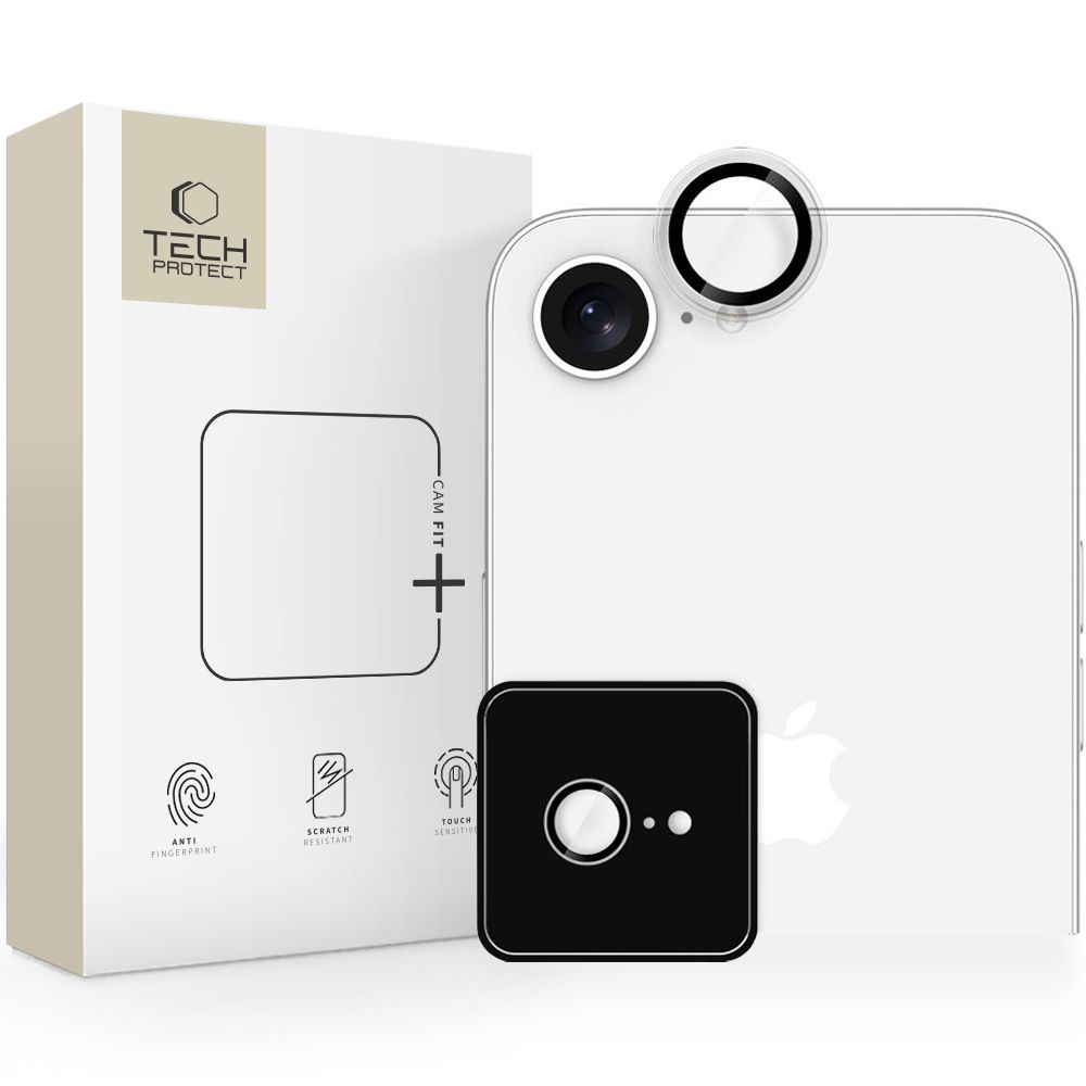 Tech-Protect Camring Fit+ Clear iPhone 16e Tok