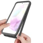 Tech-Protect Defense Black Samsung Galaxy A56 5G/A36 5G Tok