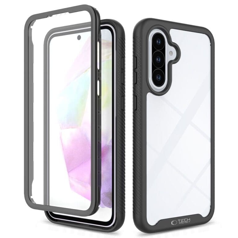 Tech-Protect Defense Black Samsung Galaxy A56 5G/A36 5G Tok