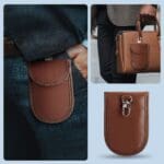 Tech-Protect Faraday Cage Klr100 Pouch Keyless Rfid Signal Blocker Espresso