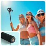Tech-Protect Ga100 Monopad & Selfie Stick Gopro / Dji Black