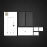 Tech-Protect Glass Fit+ 2-Pack / 3A Pro Black Nothing Phone 3A